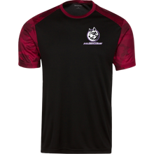 Load image into Gallery viewer, ST371 Sport-Tek CamoHex Colorblock T-Shirt