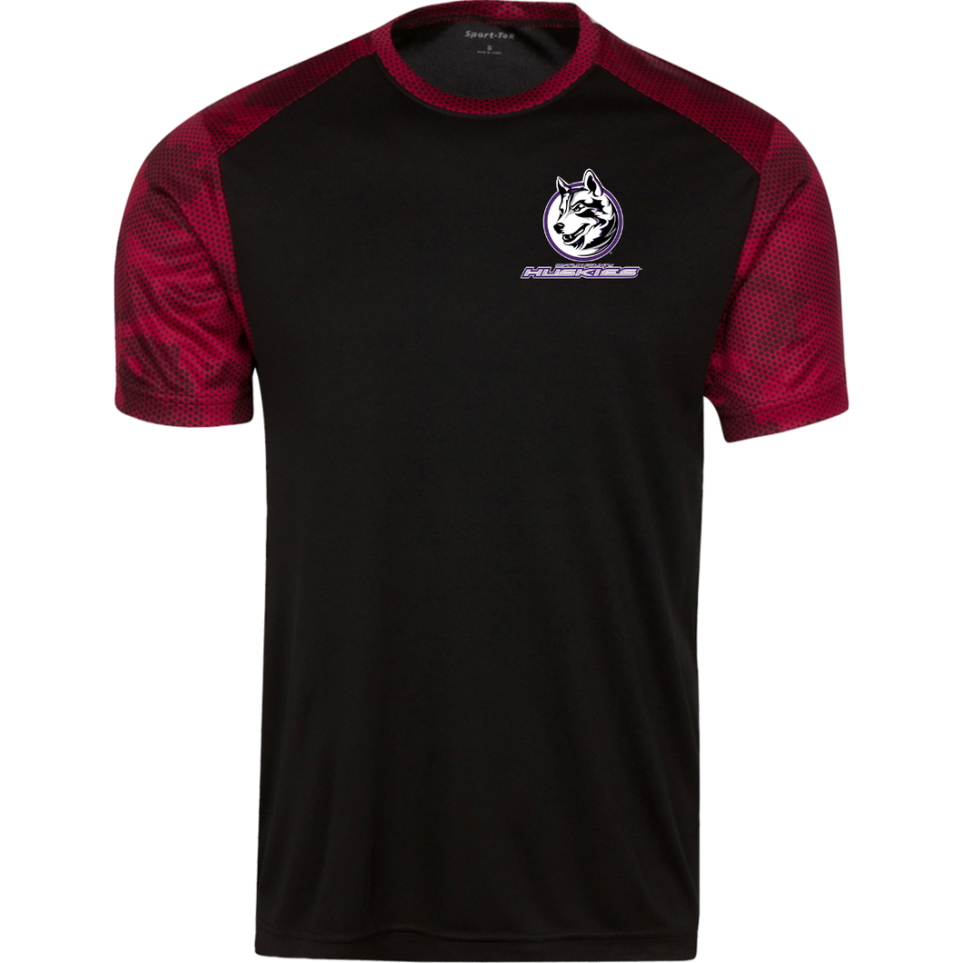 ST371 Sport-Tek CamoHex Colorblock T-Shirt