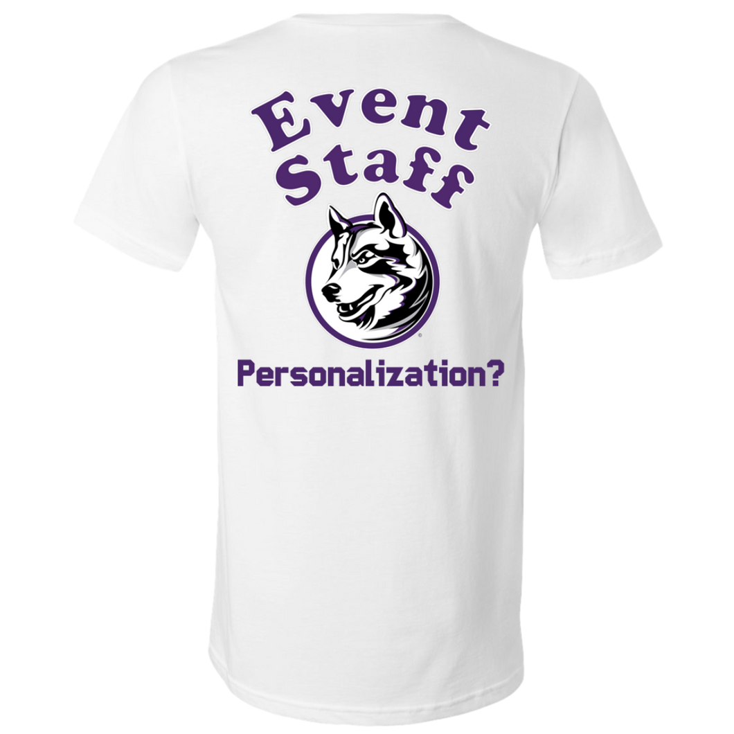 3005 Bella + Canvas Unisex Jersey SS V-Neck T-Shirt event