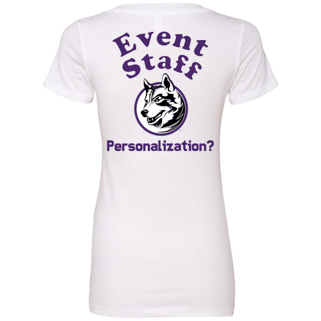 NL6640 Next Level Ladies' Deep V-Neck T-Shirt event