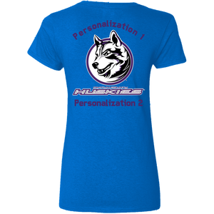 G500VL Gildan Ladies' 5.3 oz. V-Neck T-Shirt