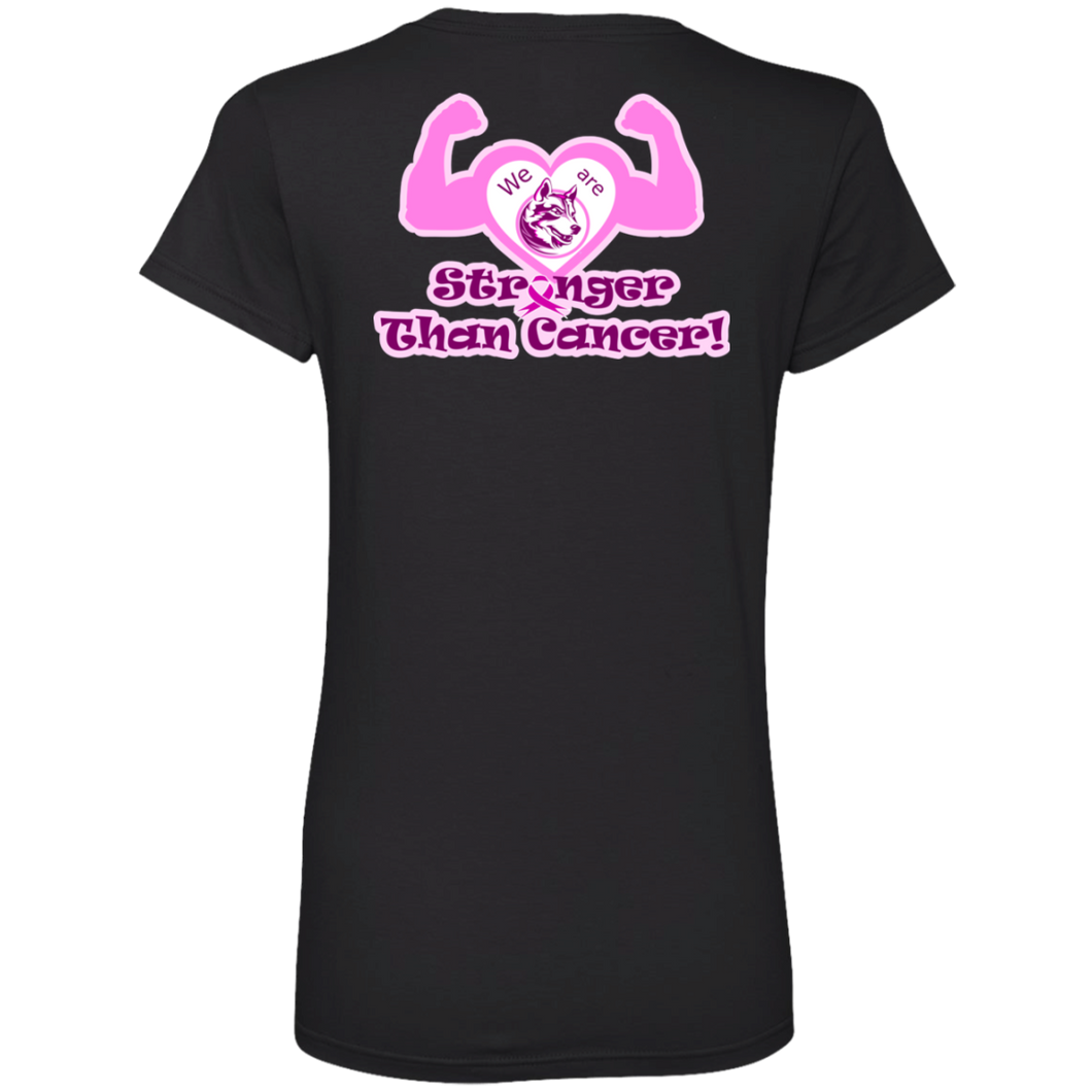88VL Anvil Ladies' V-Neck T-Shirt
