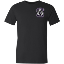 Load image into Gallery viewer, Wrestling-Purple-text 3001U Bella + Canvas Unisex Made in the USA Jersey Short-Sleeve T-Shirt