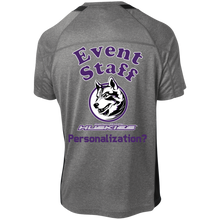 Load image into Gallery viewer, ST361 Sport-Tek Heather Colorblock Poly T-Shirt event