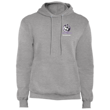 Load image into Gallery viewer, Logo with White Custom Text PC78H Port &amp; Co. Core Fleece Pullover Hoodie