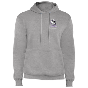 Logo with White Custom Text PC78H Port & Co. Core Fleece Pullover Hoodie