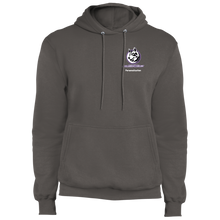 Load image into Gallery viewer, Logo with White Custom Text PC78H Port &amp; Co. Core Fleece Pullover Hoodie