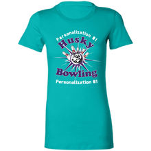 Load image into Gallery viewer, Bowling-white text 6004 Ladies' Favorite T-Shirt