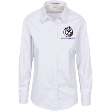 full_logo_embroidery L608 Port Authority Ladies' LS Blouse