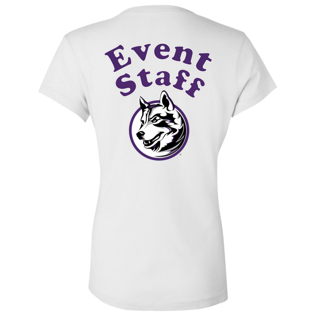 B6005 Bella + Canvas Ladies' Jersey V-Neck T-Shirt event