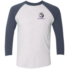 Load image into Gallery viewer, NL6051 Next Level Tri-Blend 3/4 Sleeve Baseball Raglan T-Shirt