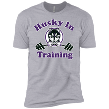 Load image into Gallery viewer, Husky in training NL3310 Next Level Boys&#39; Cotton T-Shirt