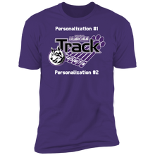 Load image into Gallery viewer, Track-white text NL3600 Premium Short Sleeve T-Shirt