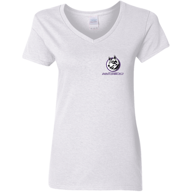 G500VL Gildan Ladies' 5.3 oz. V-Neck T-Shirt