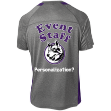 Load image into Gallery viewer, ST361 Sport-Tek Heather Colorblock Poly T-Shirt event