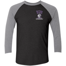 Load image into Gallery viewer, NL6051 Next Level Tri-Blend 3/4 Sleeve Baseball Raglan T-Shirt event