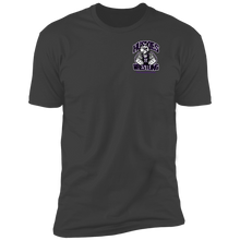 Load image into Gallery viewer, Wrestling-Purple-text NL3600 Next Level Premium Short Sleeve T-Shirt