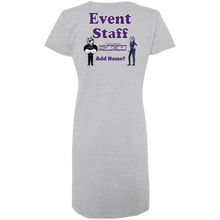 Load image into Gallery viewer, 3522 LAT Ladies&#39; V-Neck Fine Jersey Cover-Up event