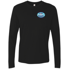 Load image into Gallery viewer, Swimming-purple_text NL3601 Next Level Men's Premium LS