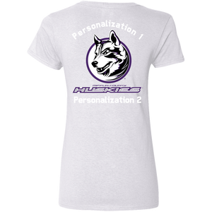 G500VL Gildan Ladies' 5.3 oz. V-Neck T-Shirt