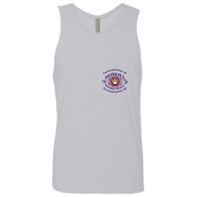 Load image into Gallery viewer, Basketball-purple-text NL3633 Next Level Men's Cotton Tank