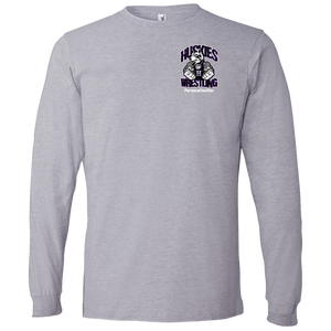 Wrestling-White-text 949 Anvil Lightweight LS T-Shirt