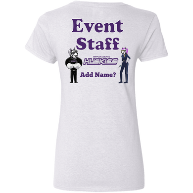 G500VL Gildan Ladies' 5.3 oz. V-Neck T-Shirt event