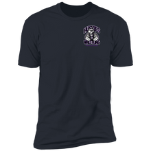 Load image into Gallery viewer, Wrestling-Purple-text NL3600 Next Level Premium Short Sleeve T-Shirt