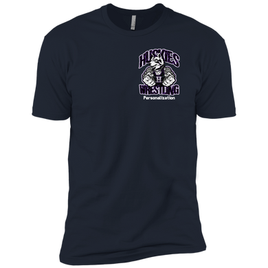 Wrestling-White-text NL3310 Next Level Boys' Cotton T-Shirt