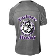 Load image into Gallery viewer, Husky in training YST361 Sport-Tek Youth Colorblock Performance T-Shirt