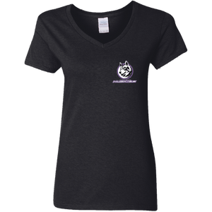 G500VL Gildan Ladies' 5.3 oz. V-Neck T-Shirt