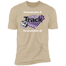 Load image into Gallery viewer, Track-white text NL3600 Premium Short Sleeve T-Shirt