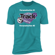 Load image into Gallery viewer, Track-white text NL3600 Premium Short Sleeve T-Shirt