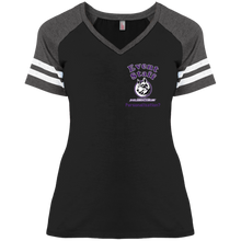 Load image into Gallery viewer, DM476 District Ladies&#39; Game V-Neck T-Shirt event