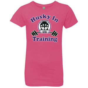 Husky in training NL3710 Next Level Girls' Princess T-Shirt