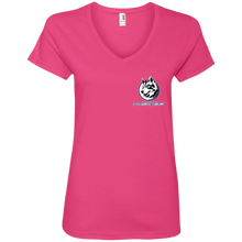 Load image into Gallery viewer, 88VL Anvil Ladies&#39; V-Neck T-Shirt