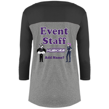 Load image into Gallery viewer, DT2700 District Juniors&#39; Rally 3/4 Sleeve T-Shirt event