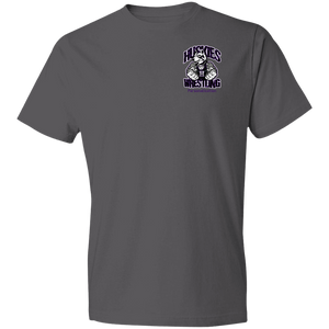 Wrestling-Purple-text 980 Anvil Lightweight T-Shirt 4.5 oz