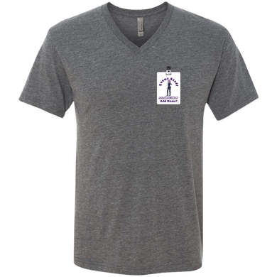 NL6040 Next Level Men's Triblend V-Neck T-Shirt event