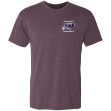 Load image into Gallery viewer, Track-white text NL6010 Next Level Men's Triblend T-Shirt