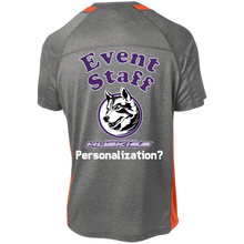 Load image into Gallery viewer, ST361 Sport-Tek Heather Colorblock Poly T-Shirt event