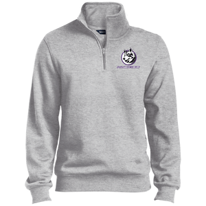 full_logo_embroidery ST253 Sport-Tek 1/4 Zip Sweatshirt