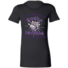Load image into Gallery viewer, Bowling-purple text 6004 Ladies' Favorite T-Shirt