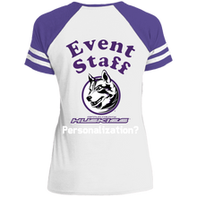 Load image into Gallery viewer, DM476 District Ladies&#39; Game V-Neck T-Shirt event