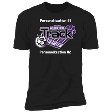 Load image into Gallery viewer, Track-white text NL3600 Premium Short Sleeve T-Shirt