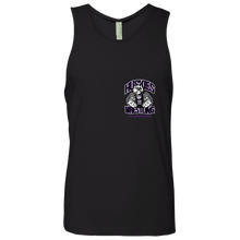 Load image into Gallery viewer, Wrestling-Purple-text NL3633 Next Level Men's Cotton Tank
