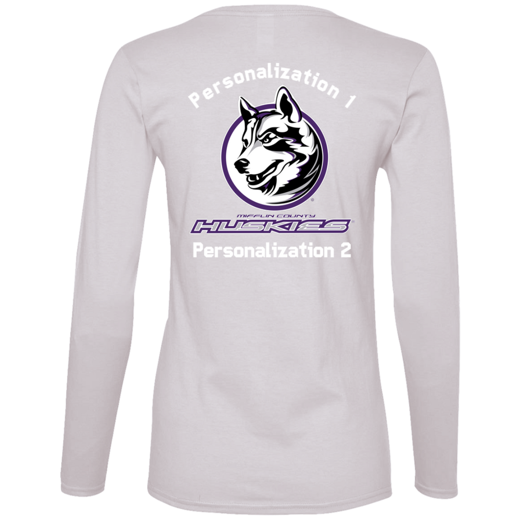 884L Anvil Ladies' Lightweight LS T-Shirt