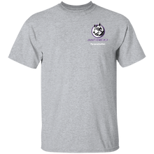 Load image into Gallery viewer, Logo with White Custom Text G500 Gildan 5.3 oz. T-Shirt