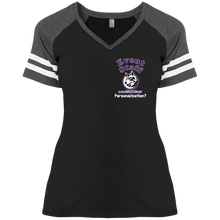 Load image into Gallery viewer, DM476 District Ladies&#39; Game V-Neck T-Shirt event