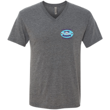 Load image into Gallery viewer, Swimming-purple_text NL6040 Next Level Men's Triblend V-Neck T-Shirt